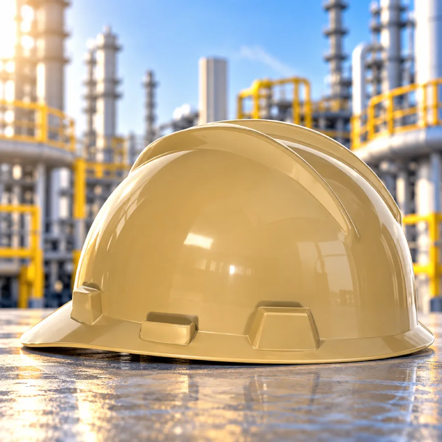 Hard Hat Cap Style, Gold (Shell ONLY)