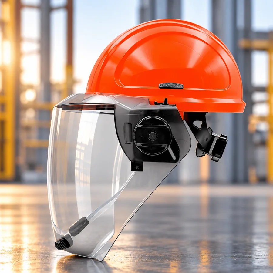 Salisbury PrismShield™ Plus Arc Flash Face Shield with Hard Hat 20 cal/cm²