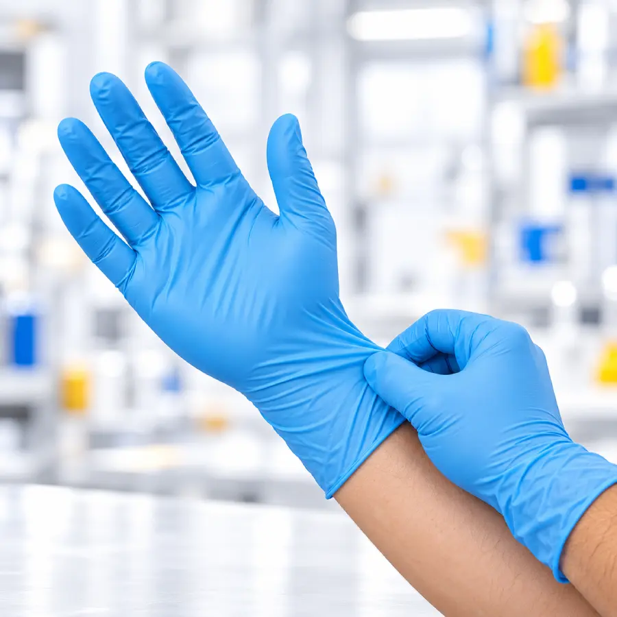 Disposable Gloves - Blue Disp 3.5 mil Nitrile Powder Free